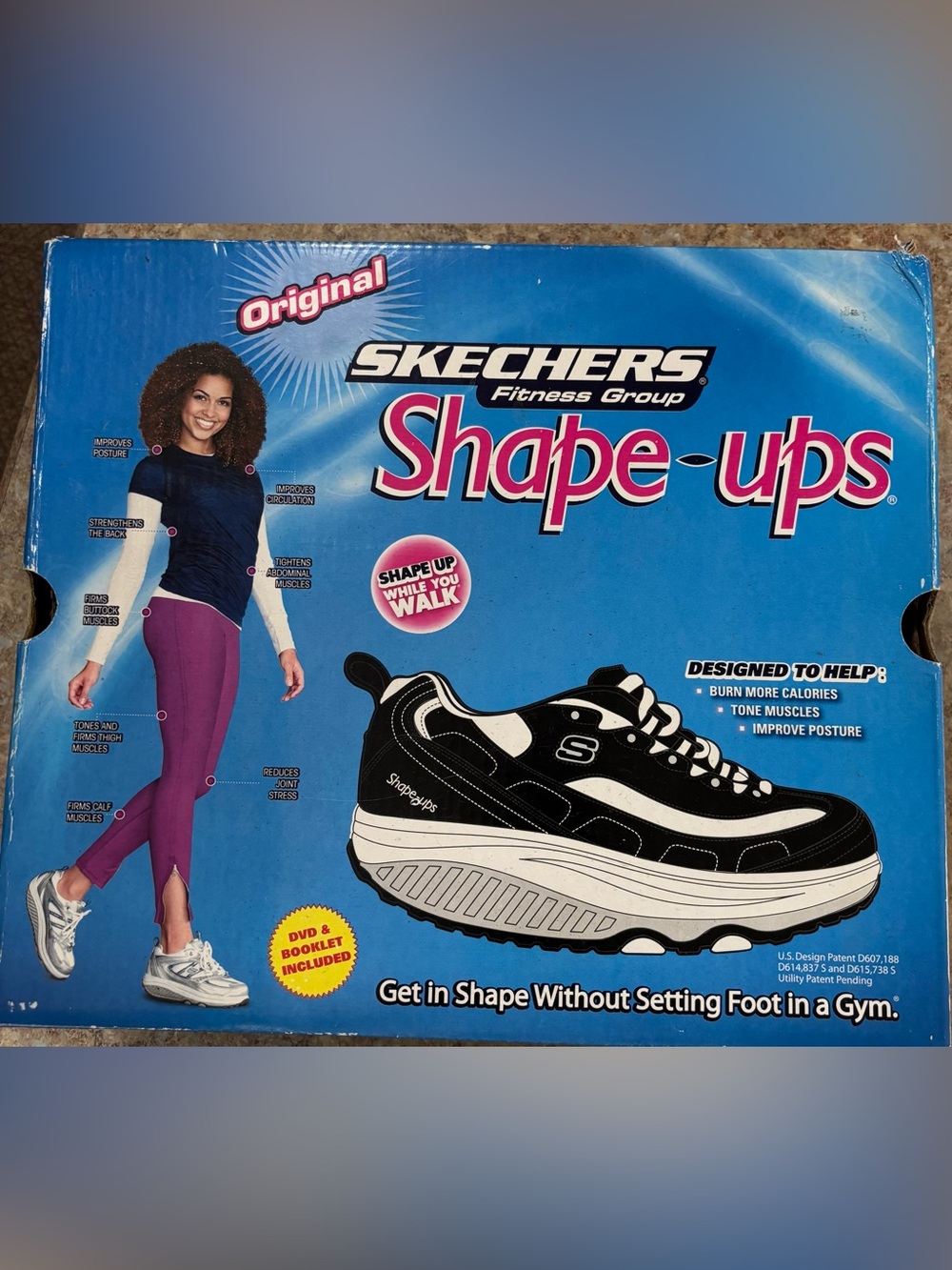 Skechers Shape-Ups White Women's Fitness Sneakers
